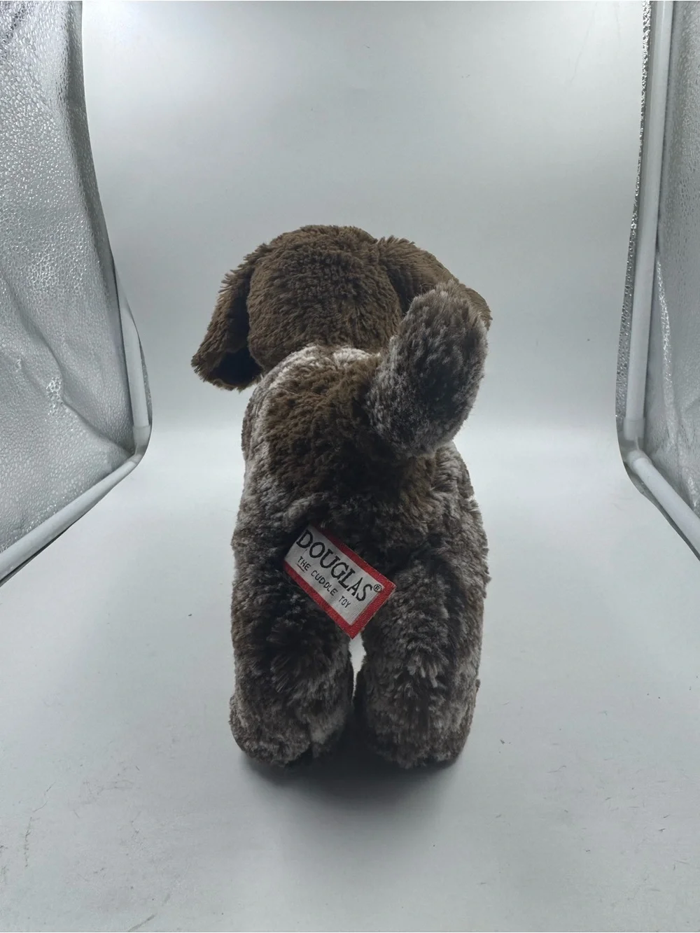 Douglas Spud Mutt Mixed Breed Dog Plush Toy Stuffed Animal 8” Brown Hound Puppy